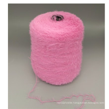 Hot Sale high quality Imitate Rabbit cat Hair mohair 100% nylon mink feather yarns types of fancy yarns for knit sweater